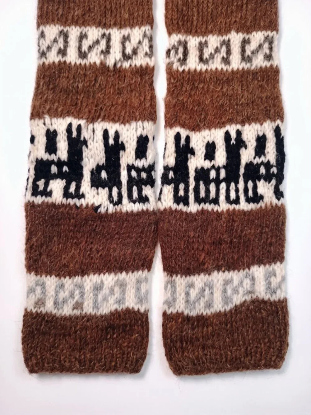 Traditional Andean Alpaca Socks from Cusco, Warm Winter